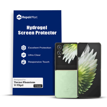 Tecno Phantom V Flip2 Compatible Premium Hydrogel Screen Protector With Full Coverage Ultra HD